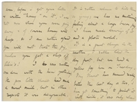 Beatrix Potter Autograph Letter Signed -- ''...It is rather a shame to kill them so young; one has no sentimental feeling about a large bacon pig. I have made drawings of it and a plaster model...''